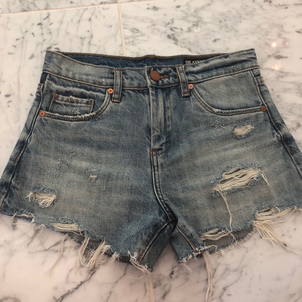 Cutoff Jean shorts